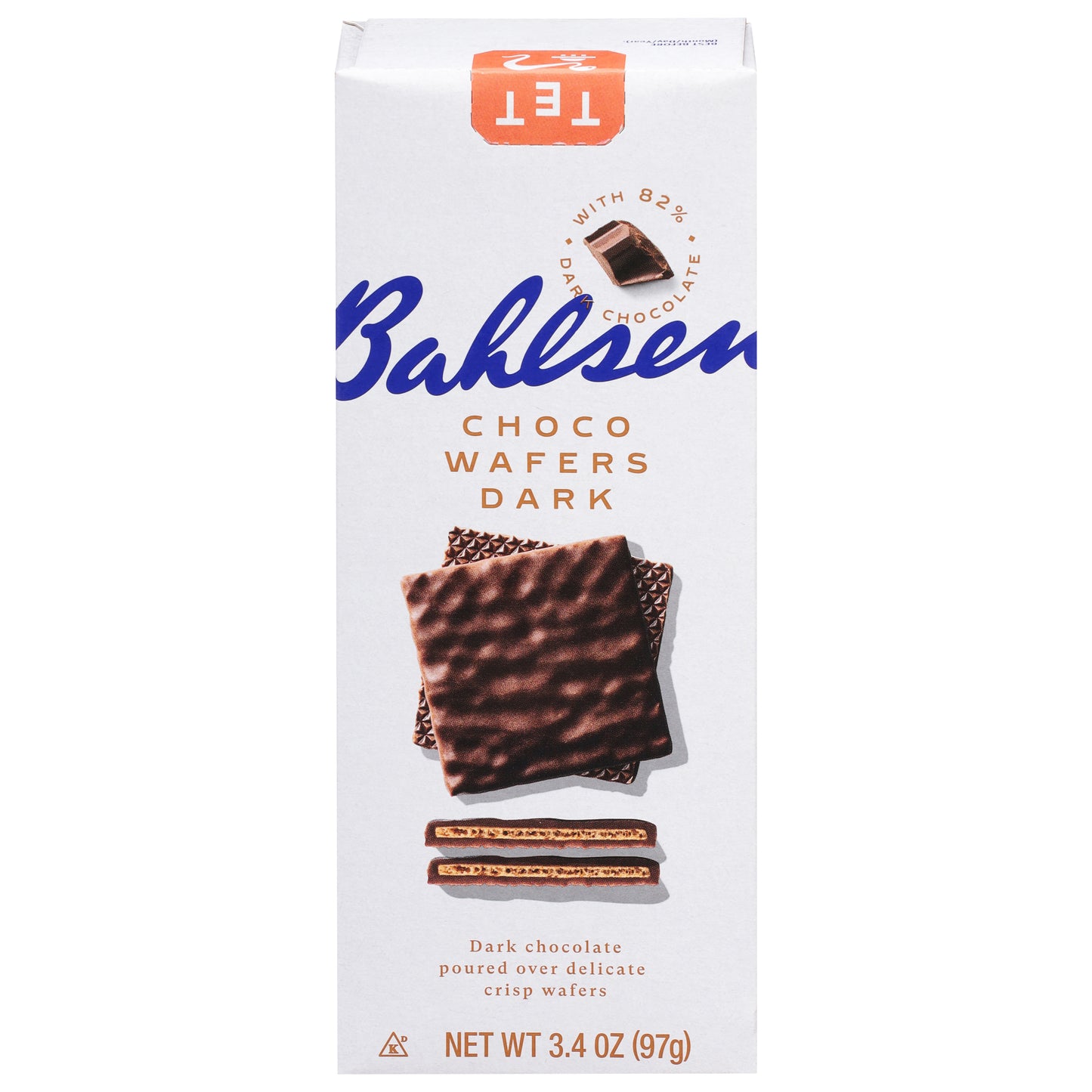 Bahlsen Dark Chocolate Choco Wafer 3.4 oz