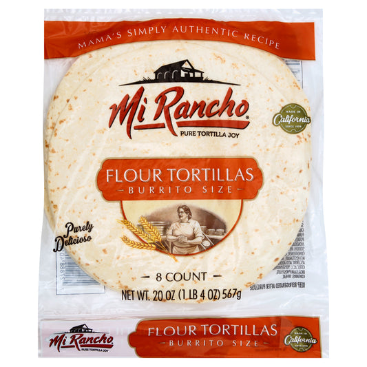 Mi Rancho Tortillas 8 ea - Burrito Size