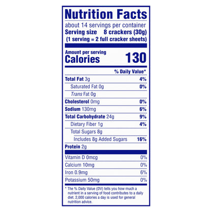Honey Maid Honey Graham Crackers, 14.4 oz