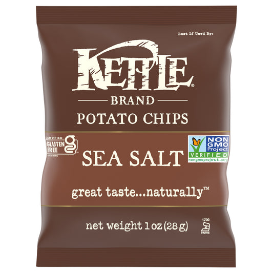 Kettle Brand Sea Salt Potato Chips 1 oz