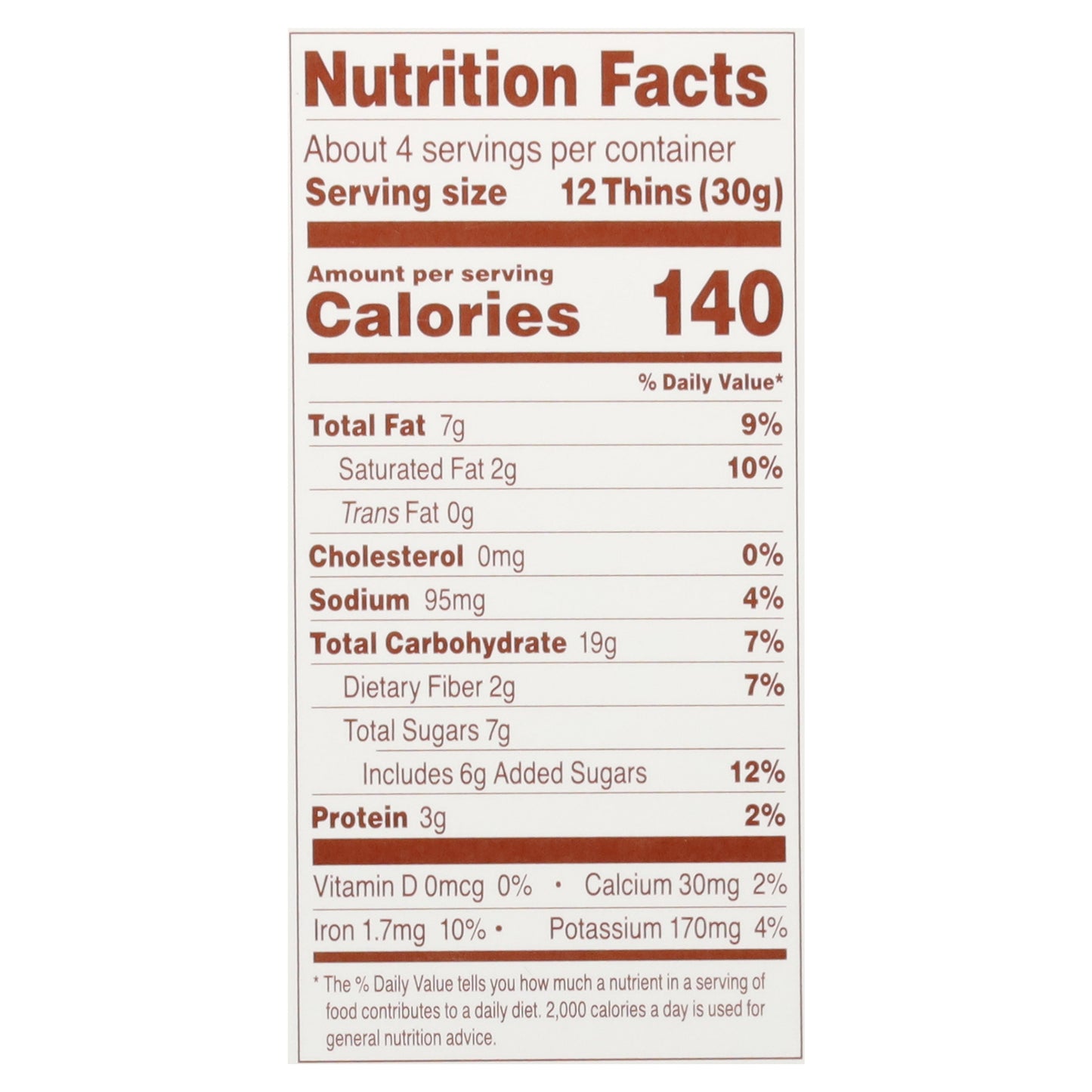 Simple Mills Seed & Nut Flour Mint Chocolate Sweet Thins 4.25 oz