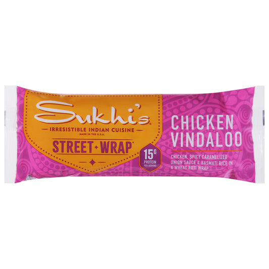 Sukhi's Chicken Vindaloo Street Wrap 5.5 oz