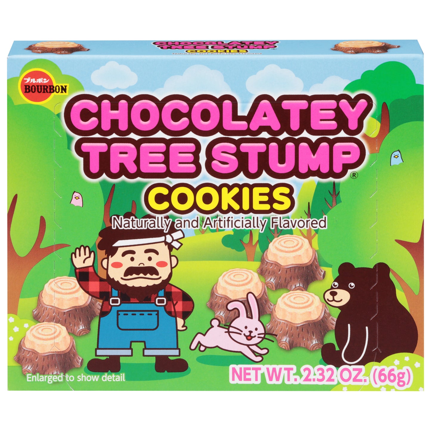 Bourbon Chocolatey Tree Stump Cookies 2.32 oz