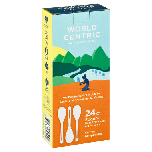 World Centric Spoons 24 ea