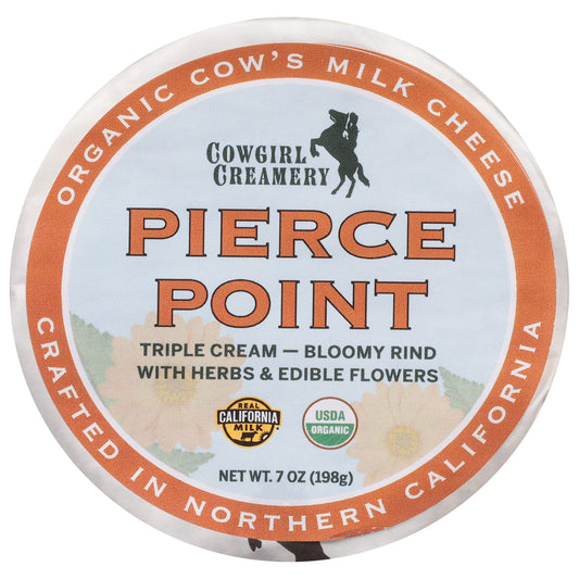 Cowgirl Creamery Organic Cow's Milk Pierce Point Cheese 7 oz