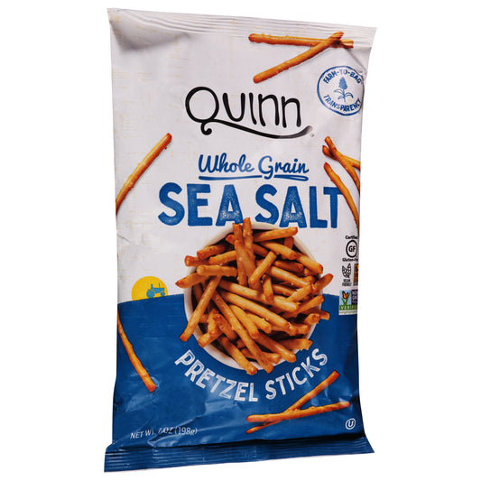 Quinn Whole Grain Sea Salt Pretzel Sticks 7 oz Bag