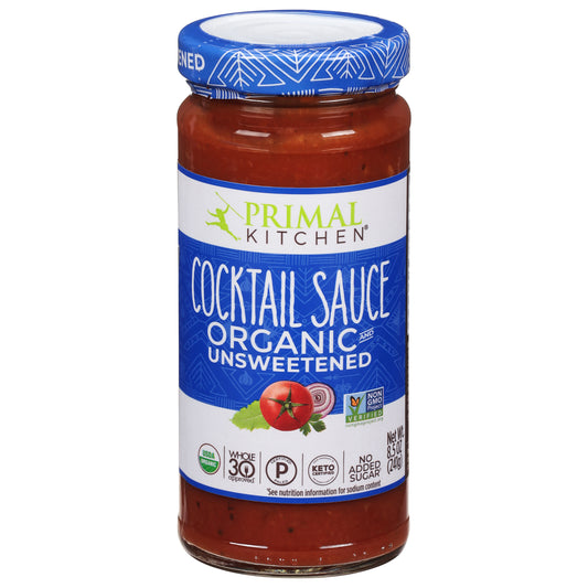 Primal Kitchen Organic and Unsweetened Cocktail Sauce 8.5 oz