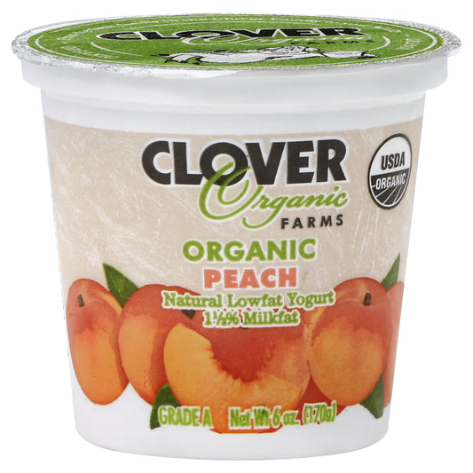 Clover Organic Farms Yogurt 6 oz