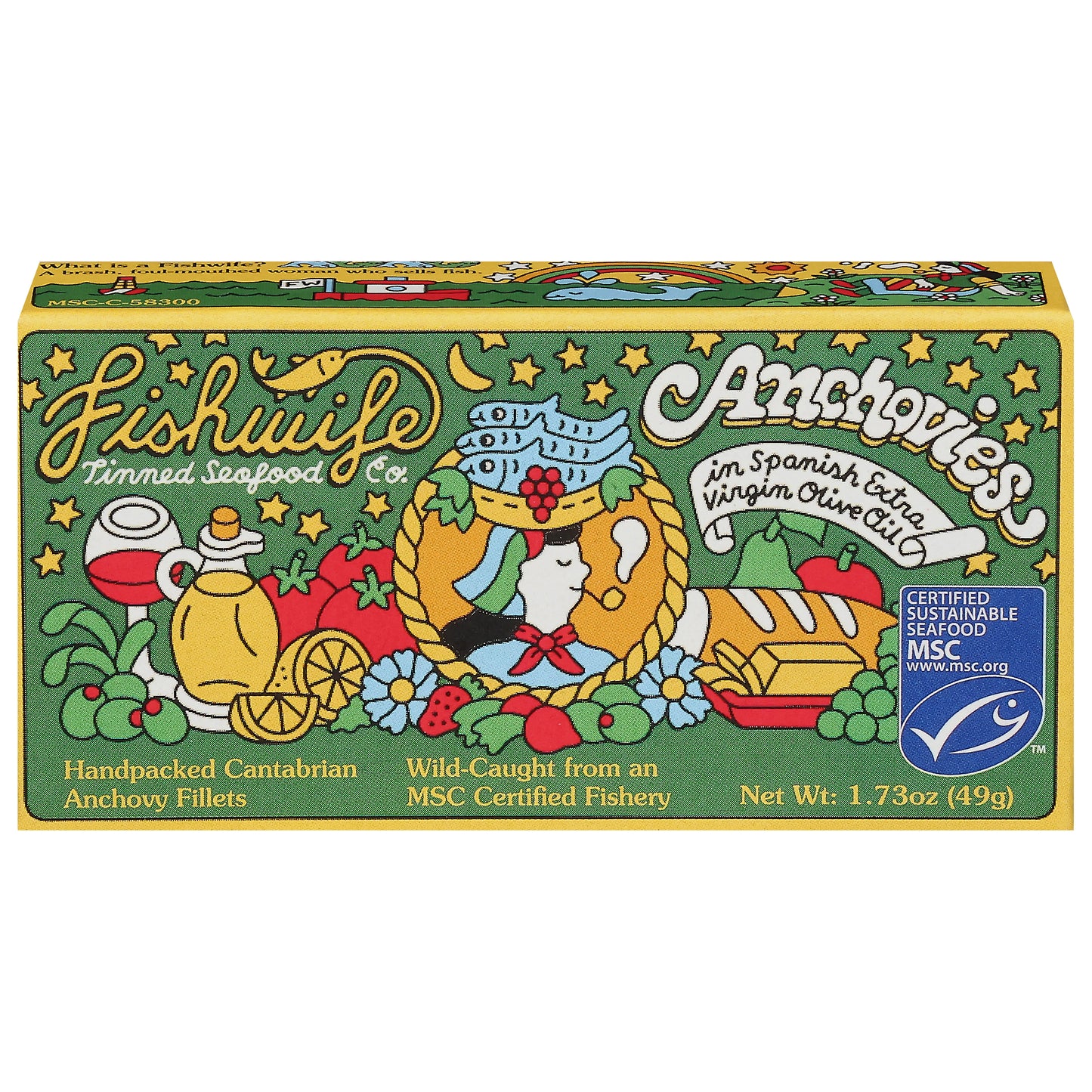 Fishwife Anchovies 1.73 oz