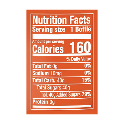 Snapple Peach Tea, 16 fl oz recycled plastic bottle