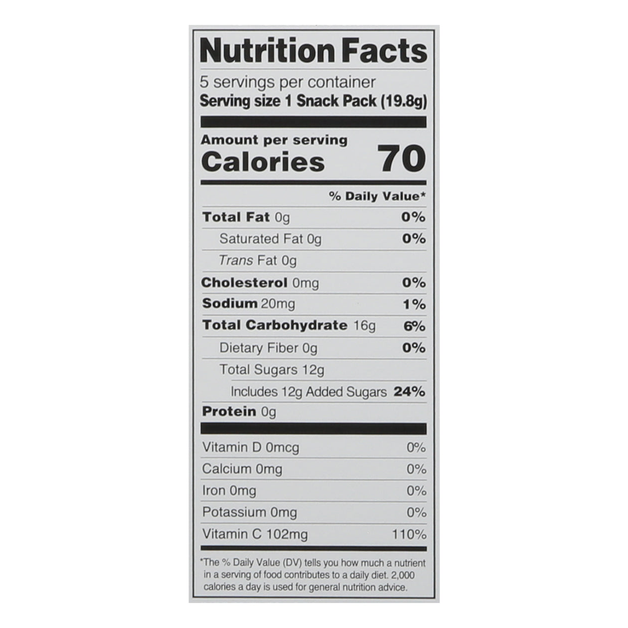YumEarth Organic Fruit Snacks 5 - 0.7 oz Packs