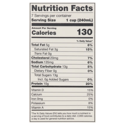 Alexandre Eco Dairy A2/A2 Organic 2% Reduced Fat Milk 59 fl oz