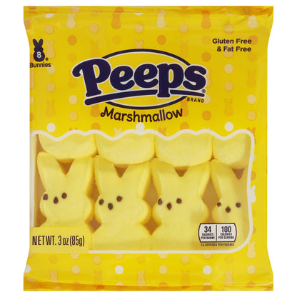 Peeps Marshmallow 8 ea - Yellow
