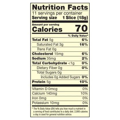 Sargento® Sliced Swiss Natural Cheese, 11 slices