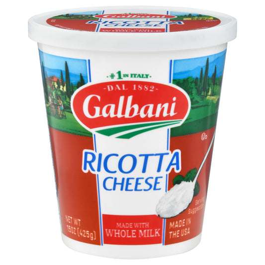 Galbani Ricotta Cheese 15 oz - Whole Milk