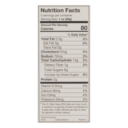 Rustic Bakery Tart Cherry Cacao Nib & Almond Artisan Crisps 5 oz