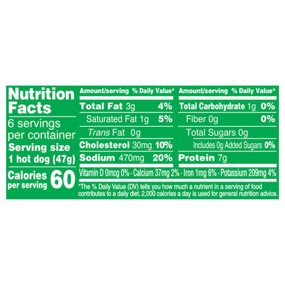 Applegate The Great Organic Uncured Turkey Hot Dog, 10oz