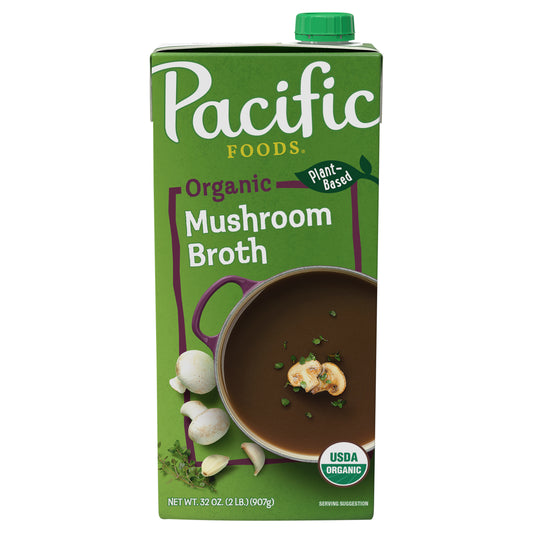 Pacific Foods Organic Mushroom Broth 32 oz