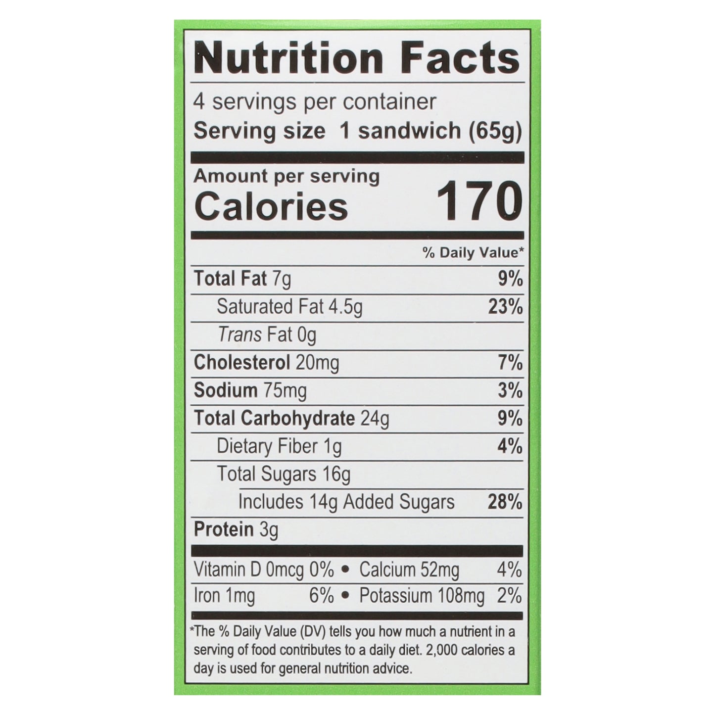 Alden's Organic Round Sammies Mint Fudge Ice Cream Sandwich 4 - 3.5 fl oz Sandwiches