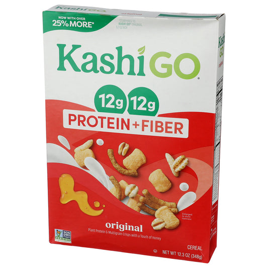 Kashi, Cereal Protein + Fiber Original, Case Of 10, 12.3 Oz