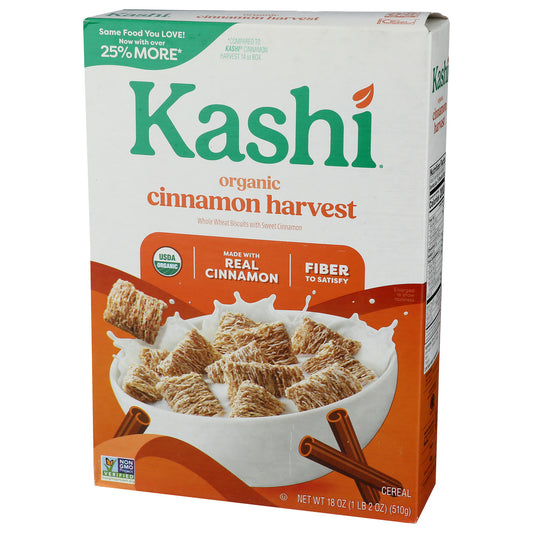 Kashi, Cereal Cinnamon Harvest Organic, 18 Oz