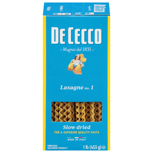 De Cecco No. 1 Lasagne 1 lb