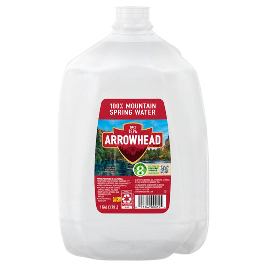 Pure Life Distilled Water, 1-Gallon, Plastic Bottled Water (1 Pack), Side Handle