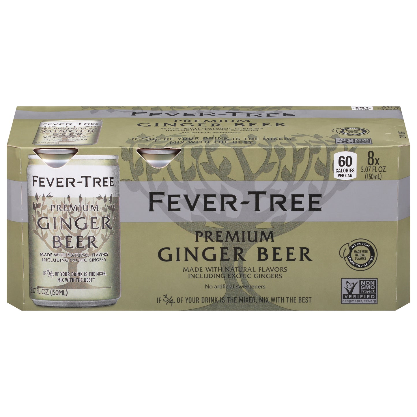 Fever-Tree Premium Ginger Beer 8 - 5.07 fl oz Cans
