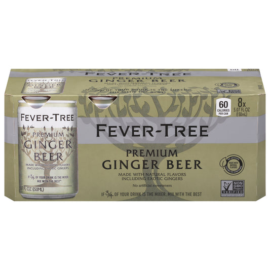 Fever-Tree Premium Ginger Beer 8 - 5.07 fl oz Cans