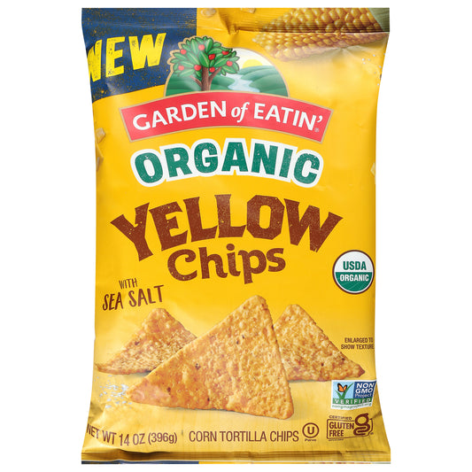 Garden of Eatin' Organic Yellow Corn Tortilla Chips 14 oz