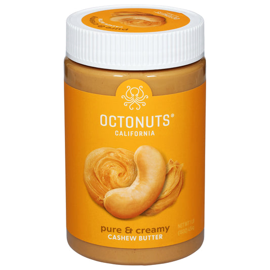 Octonuts Pure & Creamy Cashew Butter 16 oz