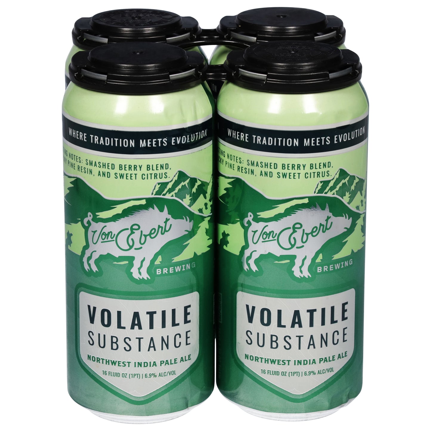 Von Ebert Brewing Northwest India Pale Ale Volatile Substance Beer 4 - 16 fl oz Cans