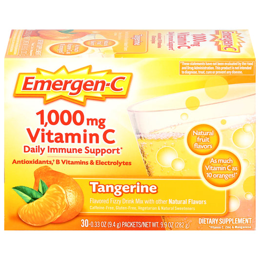 Emergen-C Tangerine Vitamin C 30 Packets