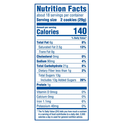 OREO Chocolate Creme Chocolate Sandwich Cookies, Family Size, 18.71 oz