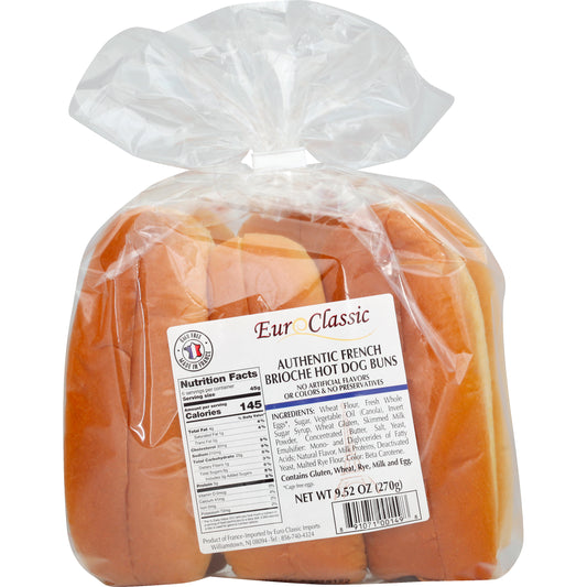 Euro Classic Hot Dog Buns 9.52 oz