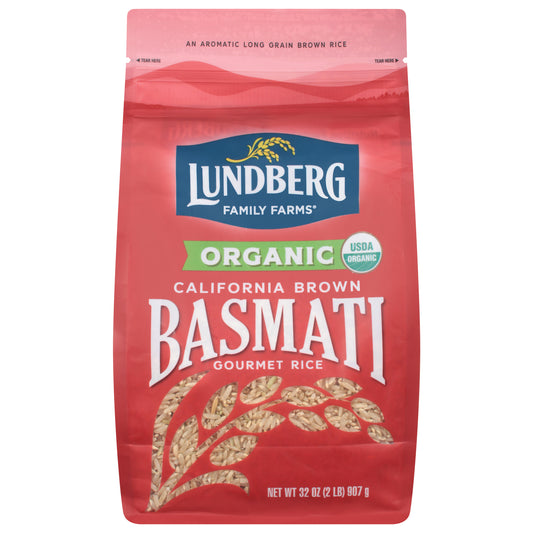 Lundberg Family Farms Gourmet California Brown Basmati Organic Rice 32 oz