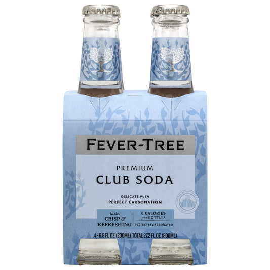Fever-Tree Premium Club Soda 4x200ml