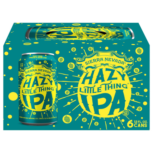 Sierra Nevada Hazy Little Thing IPA Craft Beer 6 Pack (12oz Cans