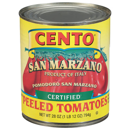 Cento Whole Peeled Tomatoes with Basil Leaf 28 oz