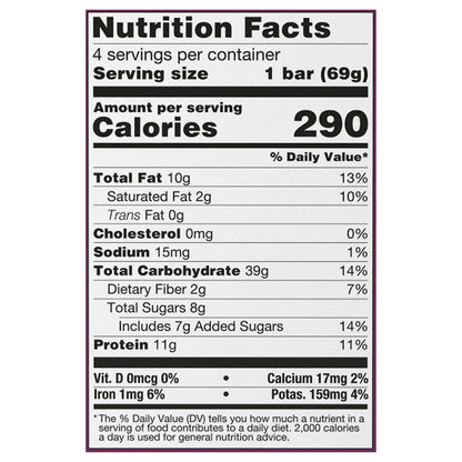 Peanut Butter Chocolate Chip MacroBar 4ct Multipack