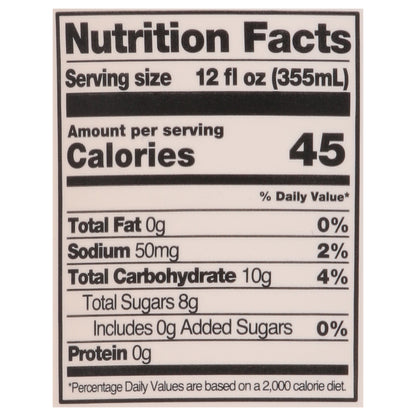 Culture Pop Probiotic Strawberry & Rhubarb Soda 12 fl oz