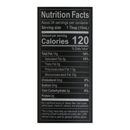 O California Extra Virgin Olive Oil 500 ml