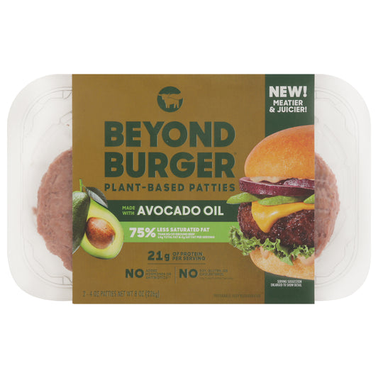 Beyond Meat Patties Plant-Based Beyond Burger 2 - 4 oz Patties