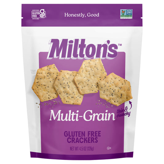 Milton's Gluten Free Crackers - Multi-Grain, 4.5oz