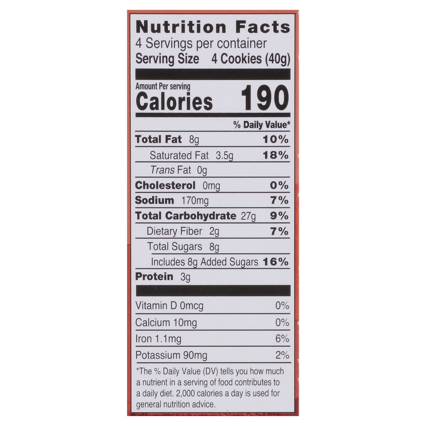 Nairn's Gluten Free Chocolate Chip Oat Grahams 4 ea