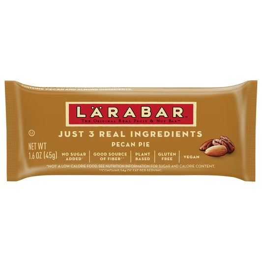 Larabar Gluten Free Bar, Pecan Pie, 1.6 oz Bar