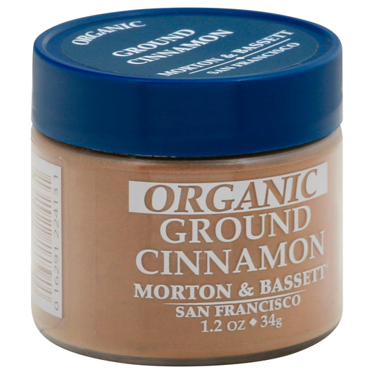 Morton & Bassett Organic Ground Cinnamon 1.2 oz