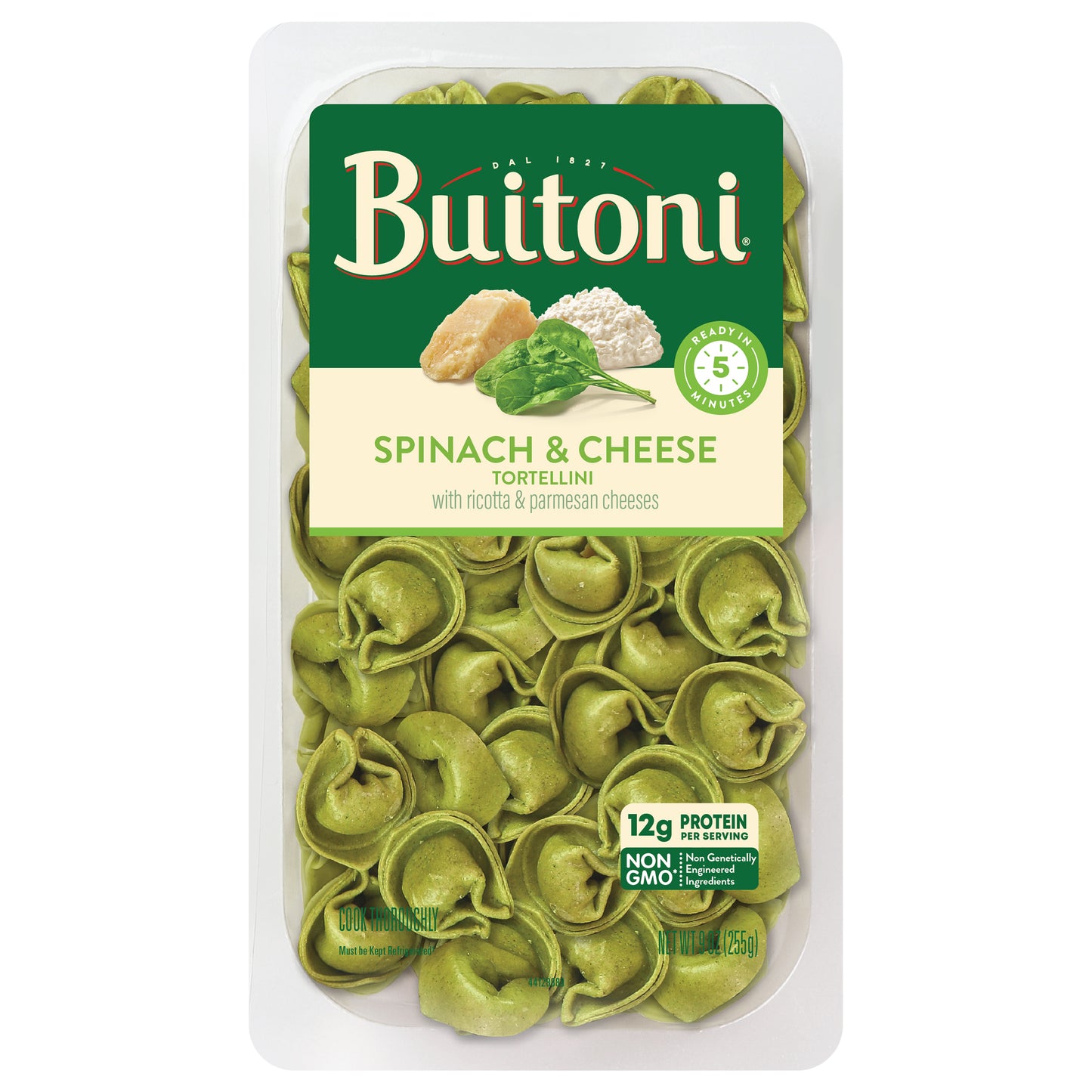 Buitoni Spinach & Cheese Tortellini pasta,9 oz