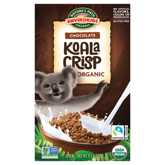 Nature's Path Envirokidz Organic Koala Crisp Cold Cereal 11oz Box