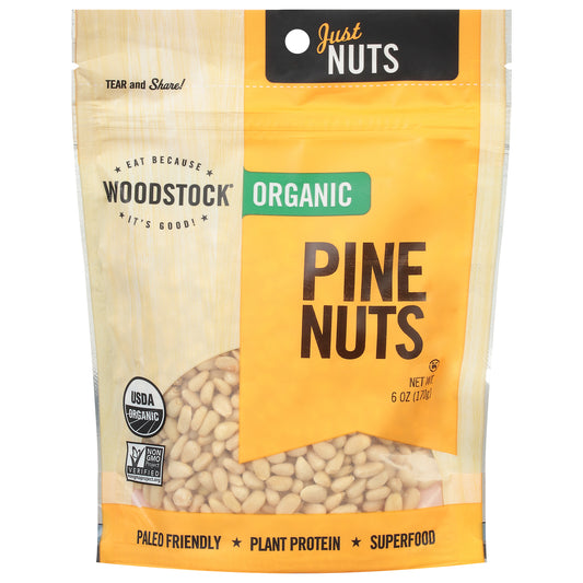 Woodstock Organic Pine Nuts 6 oz